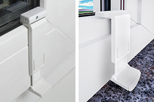 Montaggio di tende plissettate senza forare