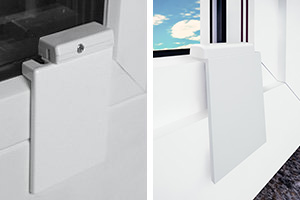 Montaggio di tende plissettate senza forare