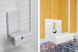 Montaggio di tende plissettate a parete