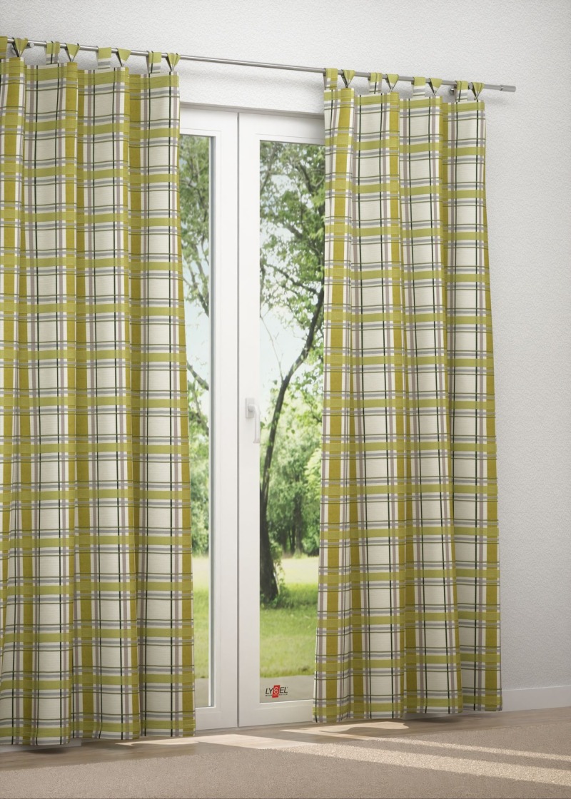 Schlaufenschal in grün