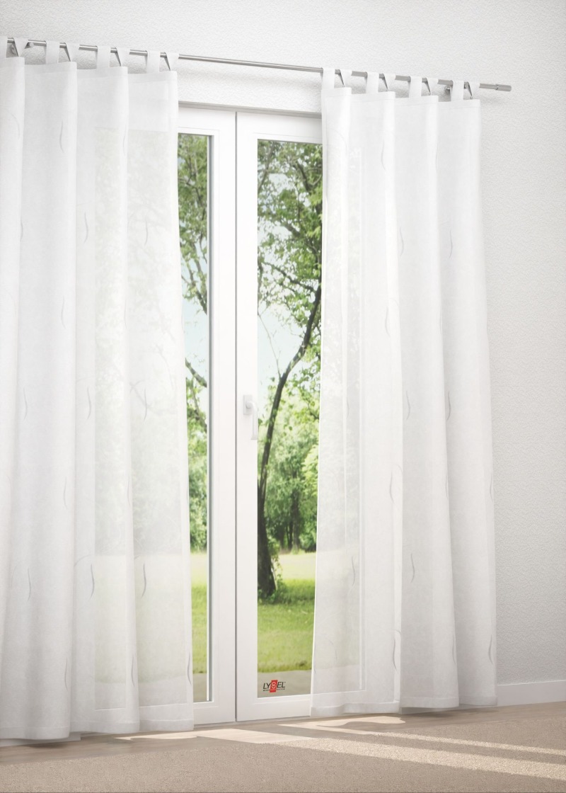 Schlaufenschal in Weiß