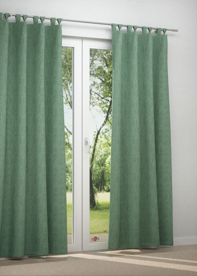 Schlaufenschal in grün