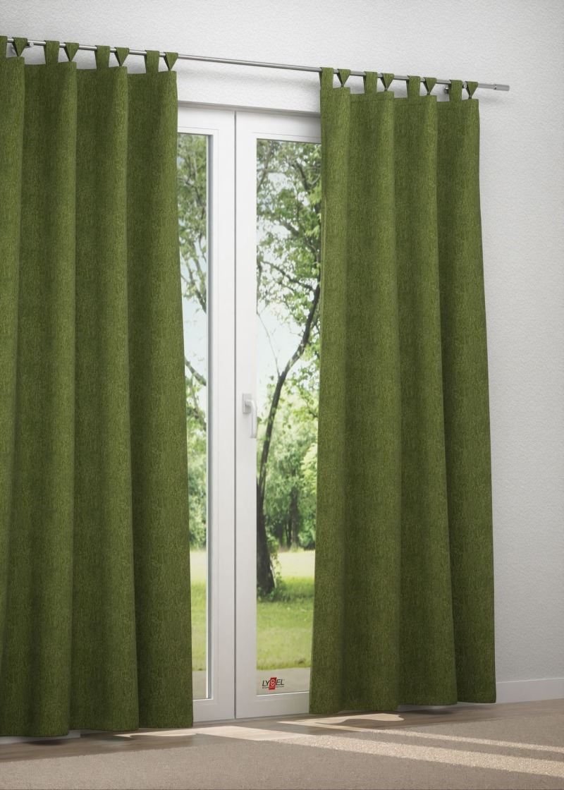 Schlaufenschal in grün