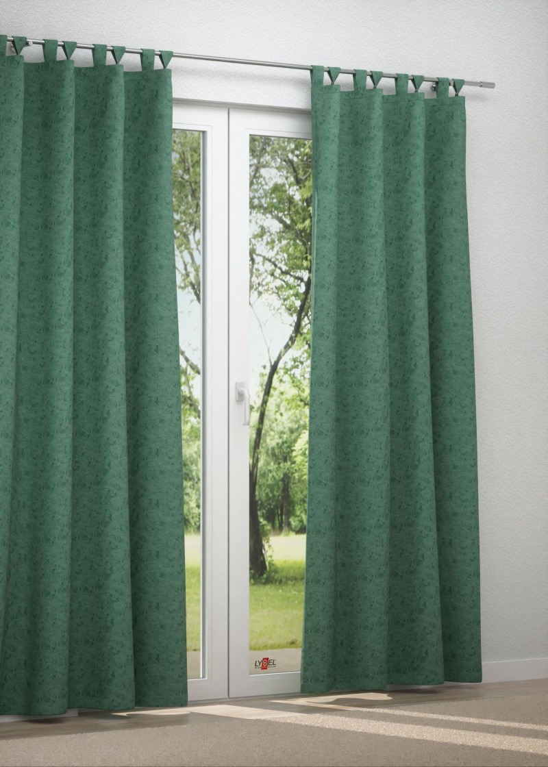 Schlaufenschal in grün