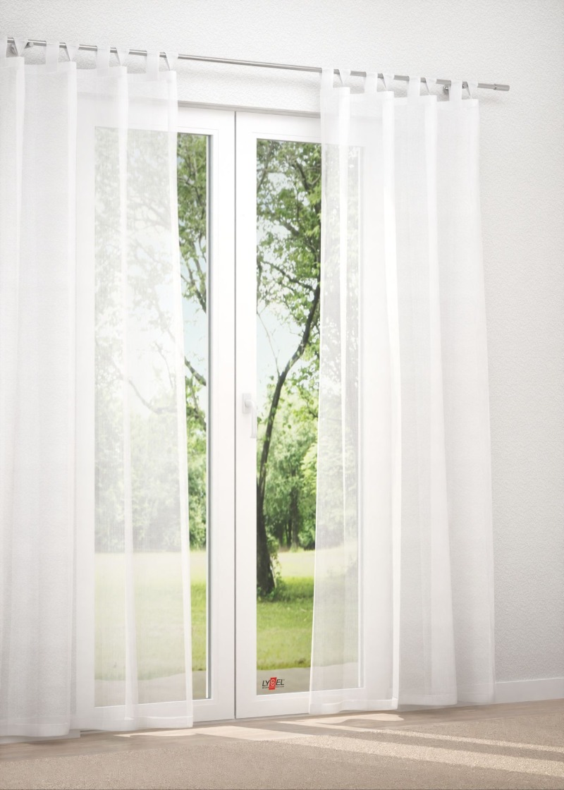 Schlaufenschal in Weiß