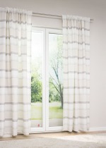 Lysel - Zugbandschal Linisa Graubeige