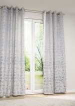 Lysel - Ösenschal Steinstruktur Verdunklung Grau