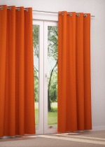 Ösenschal in orange