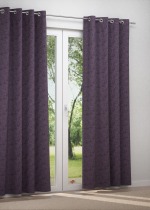 Ösenschal in violett