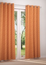 Ösenschal in orange