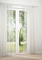 Schlaufenschal in Weiß