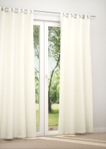 Schlaufenschal in weiß