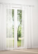 Schlaufenschal in Weiß