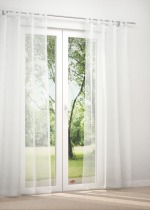 Schlaufenschal in Weiß