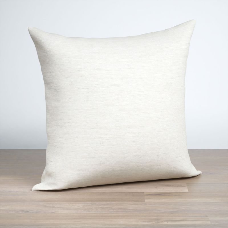 Dekokissen quadratisch in weiß
