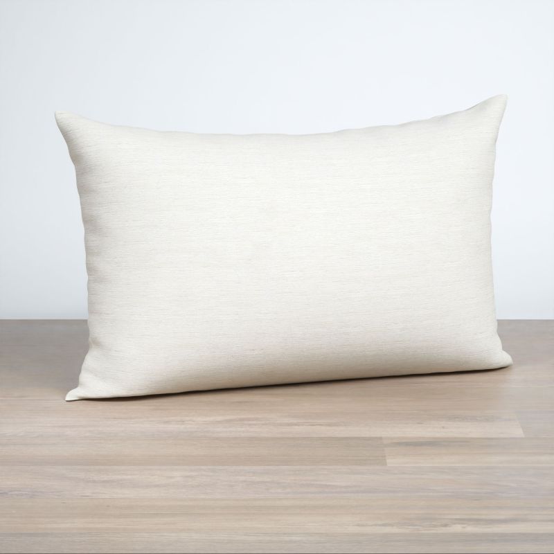 Dekokissen rechteckig in weiß