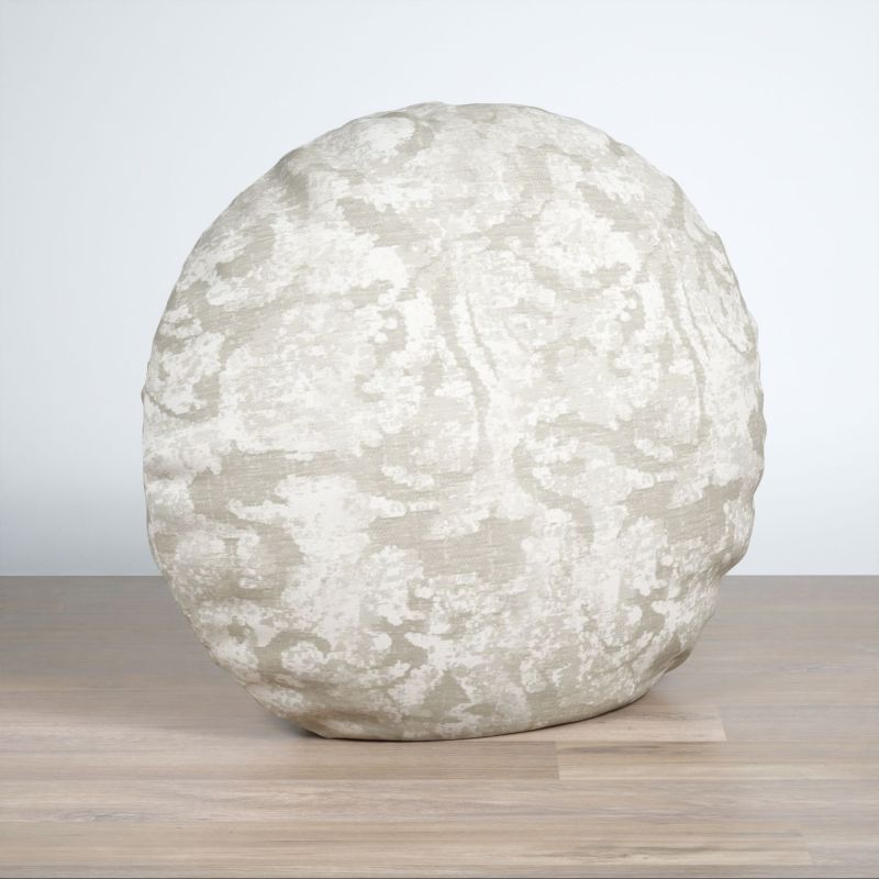 Dekokissen rund in beige