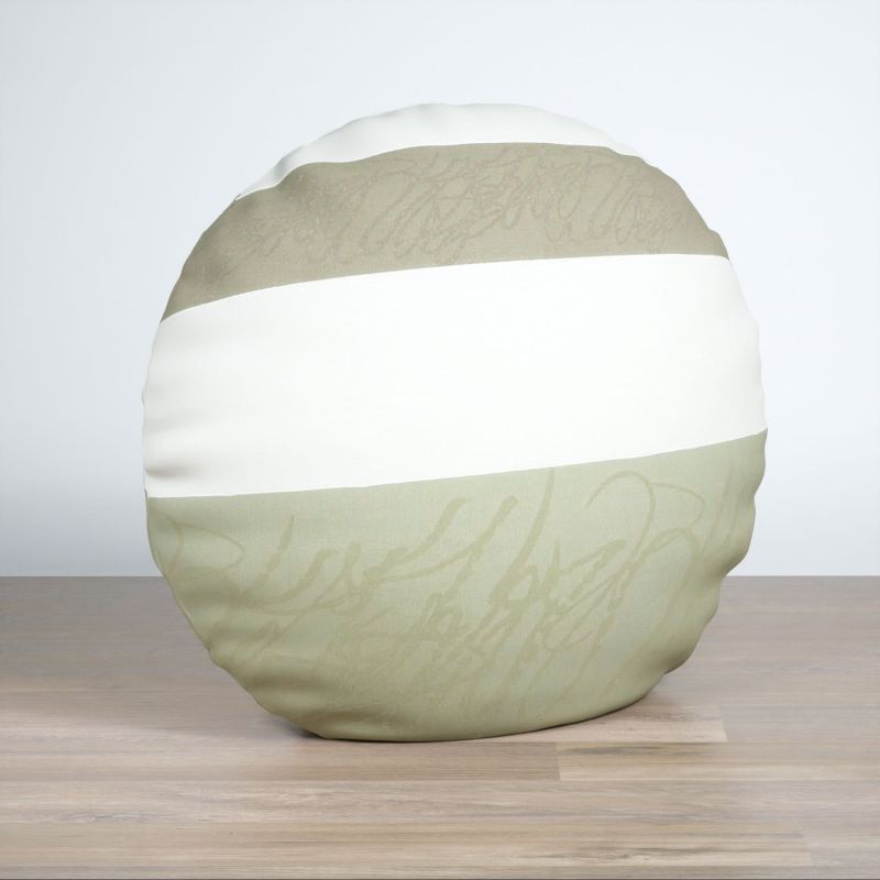 Dekokissen rund in grün