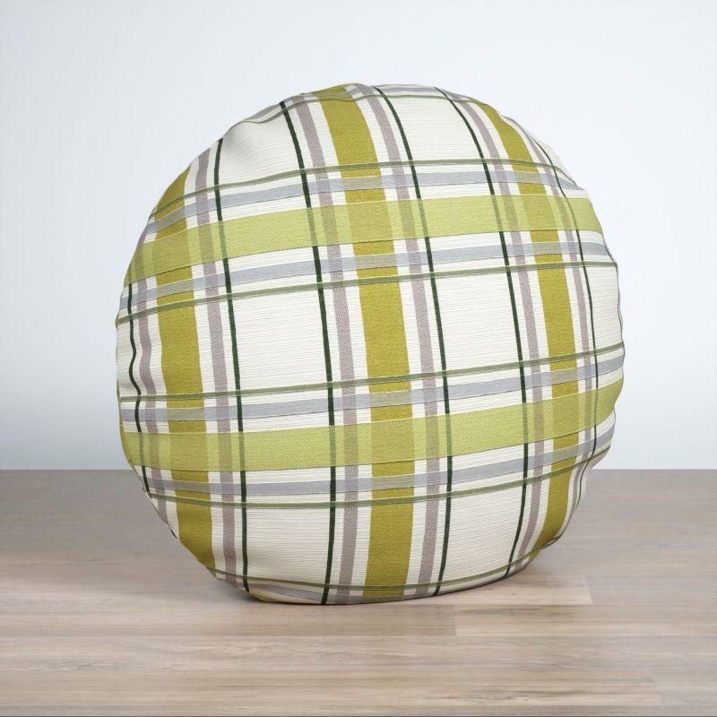 Dekokissen rund in grün