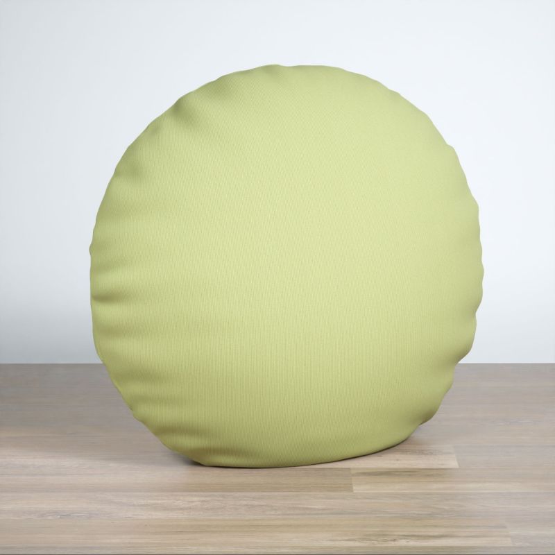 Dekokissen rund in Grün