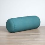 Dekokissen Nackenrolle in blau