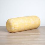 Dekokissen Nackenrolle in gelb