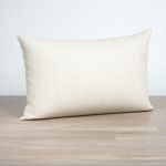 Dekokissen rechteckig in weiß