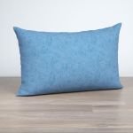 Dekokissen rechteckig in blau
