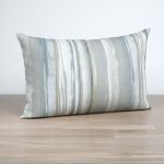 Dekokissen rechteckig in blau