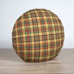 Dekokissen rund in Beige