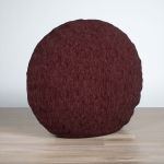 Dekokissen rund in rot