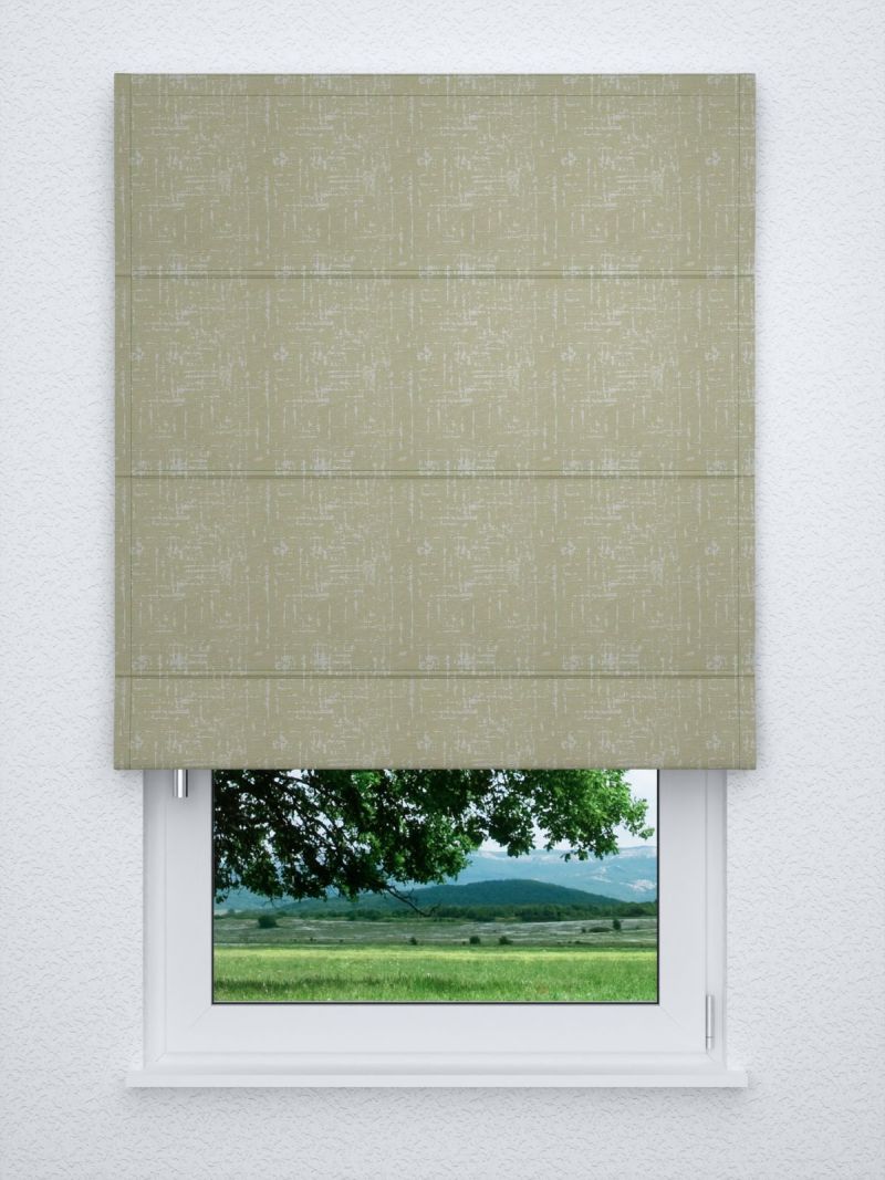 Raffrollo classic in grün