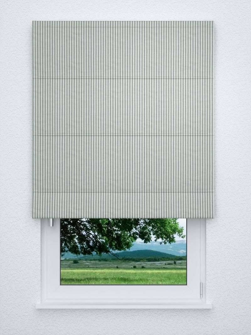 Raffrollo classic in Grün