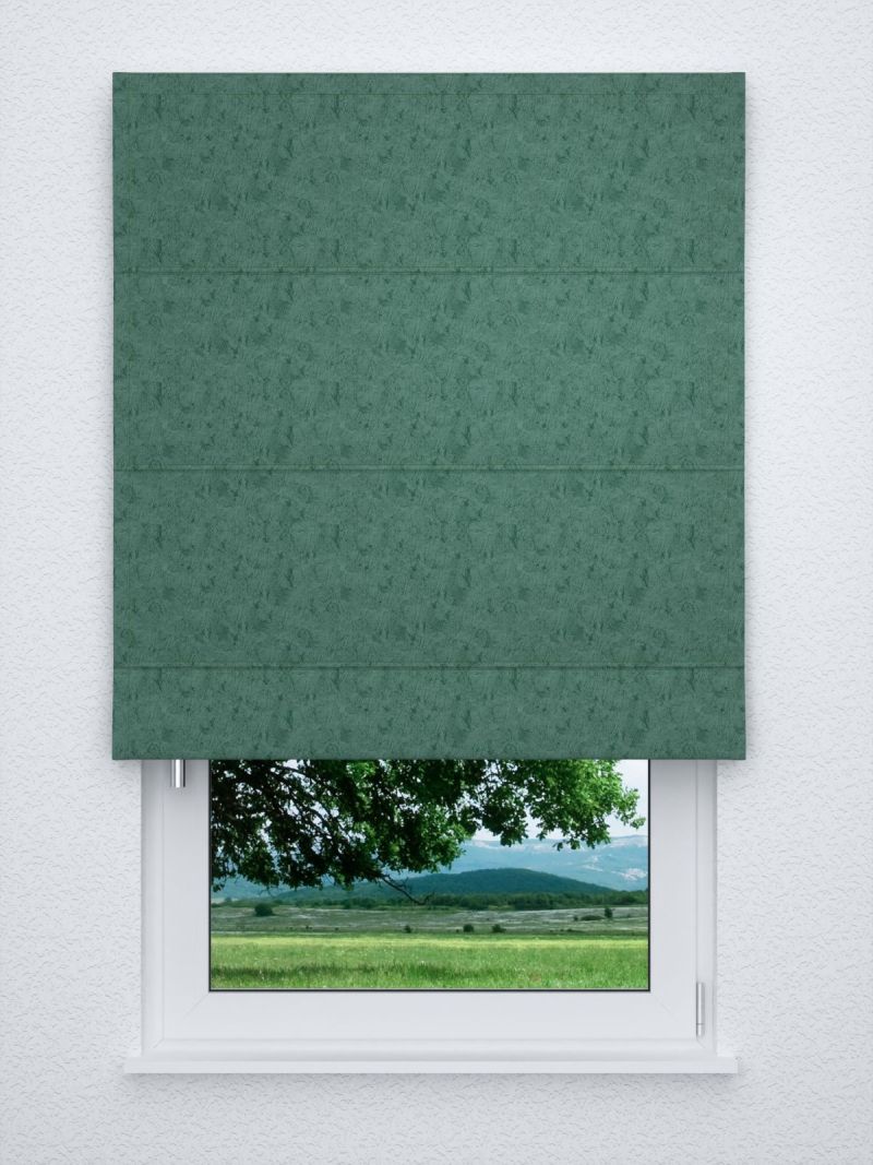 Raffrollo classic in grün