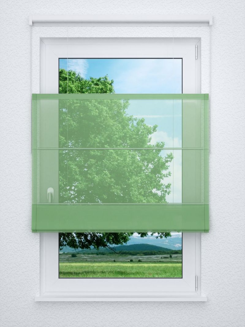 Raffrollo professional in Grün