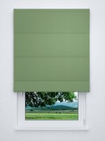 Raffrollo classic in Grün