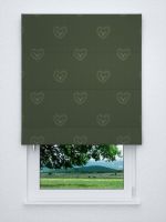 Raffrollo classic in Grün