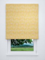 Raffrollo classic in gelb