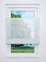 Raffrollo professional in weiß