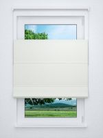 Raffrollo professional in weiß