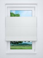 Raffrollo professional in weiß