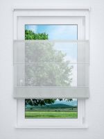 Raffrollo professional in Weiß