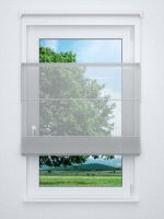 Raffrollo professional in Grau