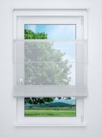 Raffrollo professional in Weiß