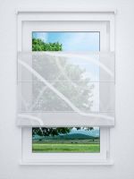 Raffrollo professional in Weiß