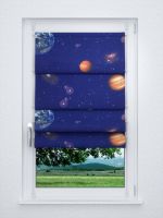 Raffrollo smart in Blau