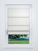 Raffrollo smart in weiß