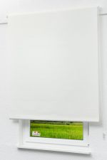 Lysel Outlet - Verdunkelungsrollo Reinweiß
