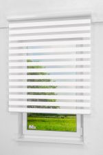 Lysel Outlet - Doppelrollo Kassette Weiß