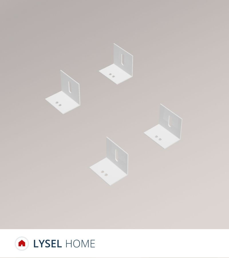 ArtikelbildSET - Befestigungswinkel LYSEL HOME #1W